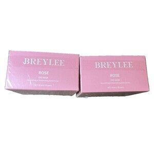 Breylee Rose Eye Mask Lot of 2 Puffy Eyes and Dark Circles Treatment New In Box
